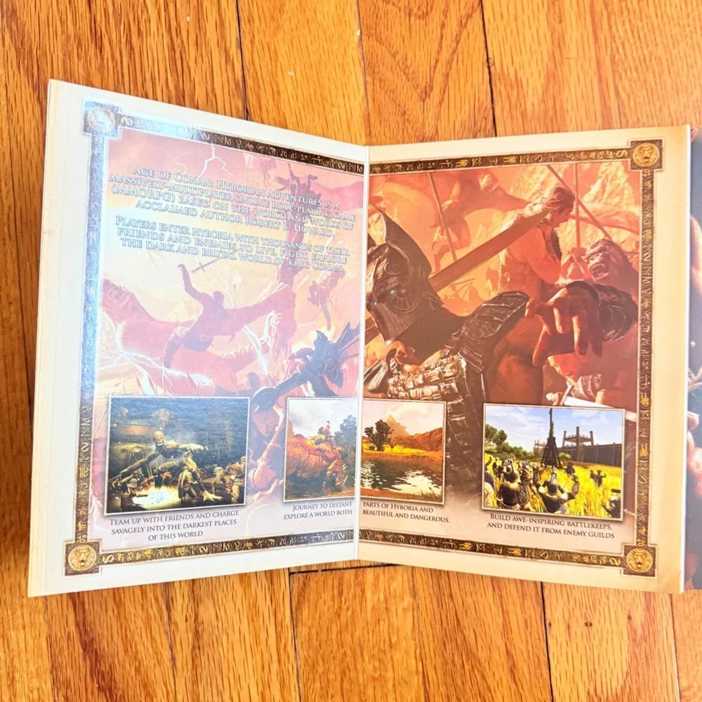 Age of Conan Hyborian Adventures PC DVD Game MMORPG Eidos Funcom 2008 Windows
